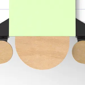 Half round model